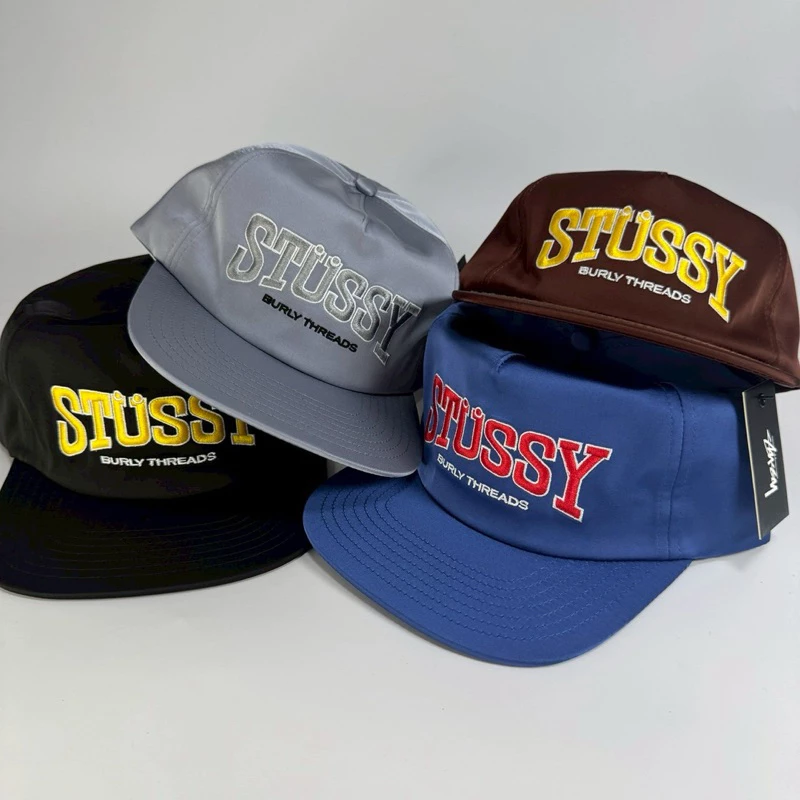 STUSSY MID DEPTH BURLY THREADS SNAPBACK