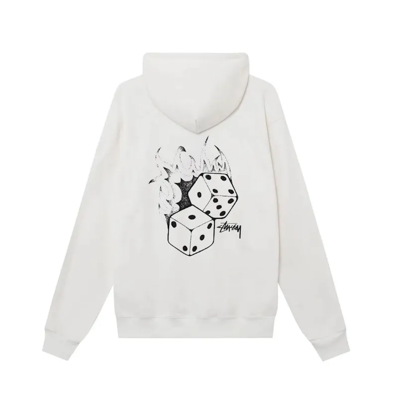 Stussy Hoodie Flame Dice