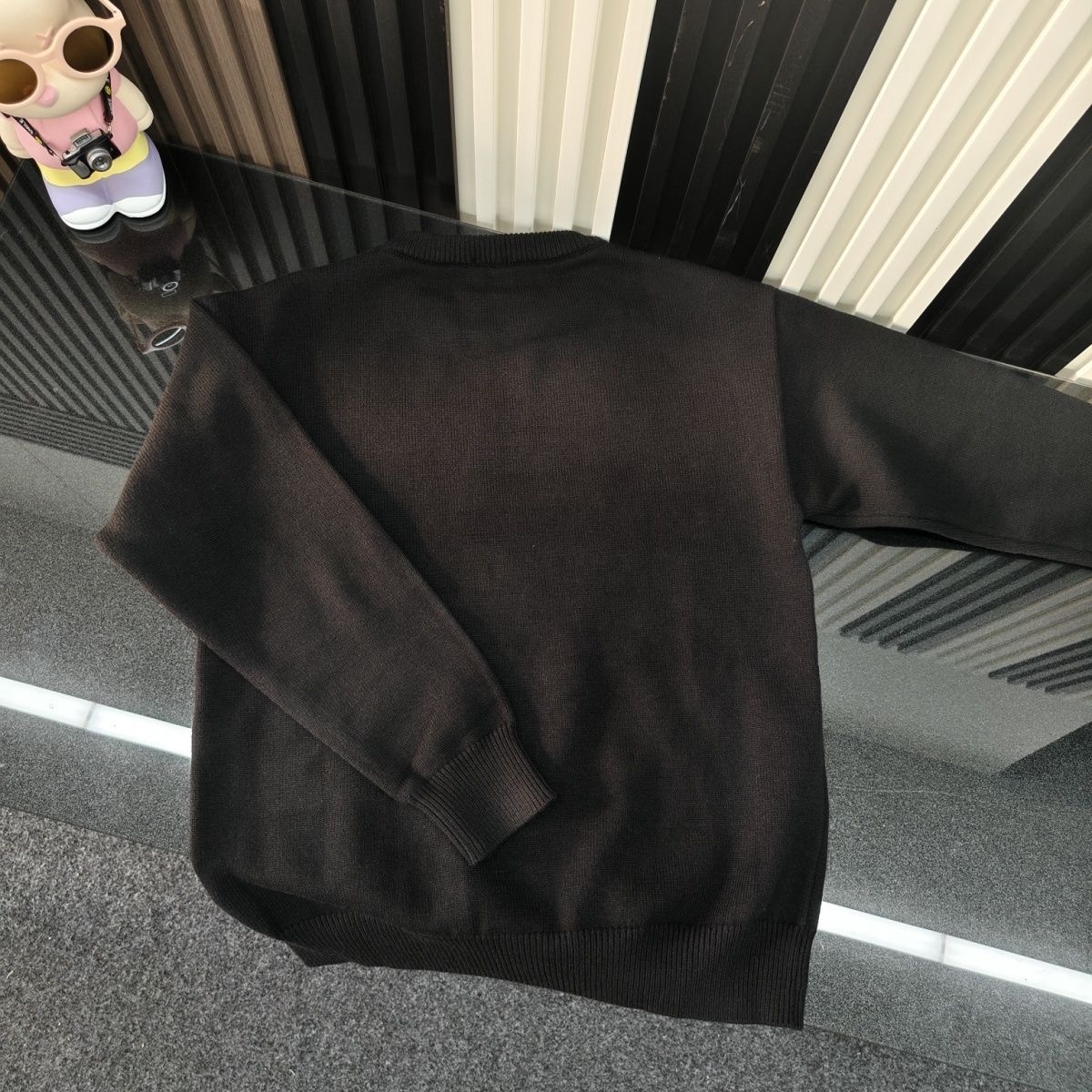 『L-4XL』新しい秋冬ニットラウンドネックセーターカジュアルカップルセーター