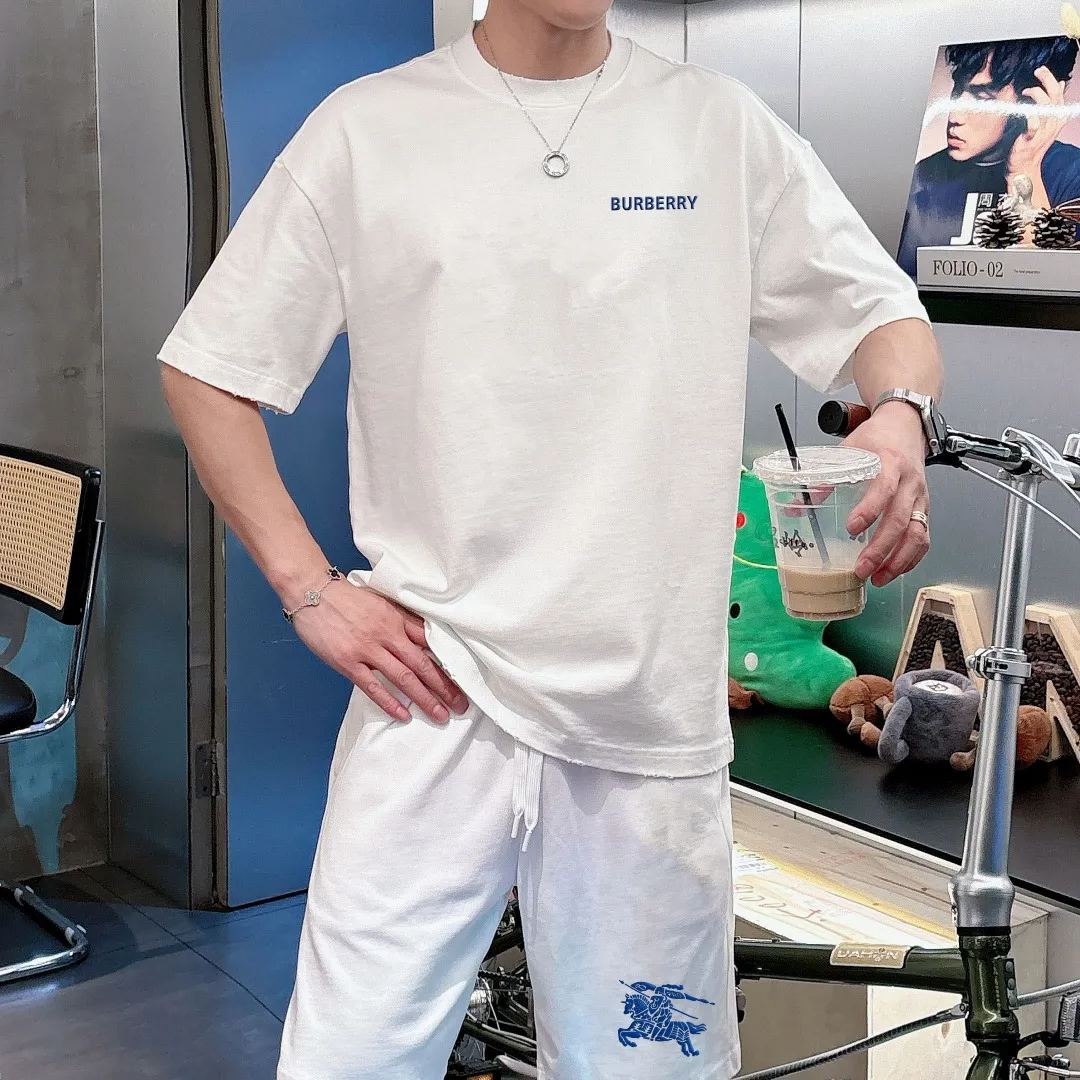 『M-2XL』メンズサマーセット - ファッショナブル＆トレンド - 通勤に最適
