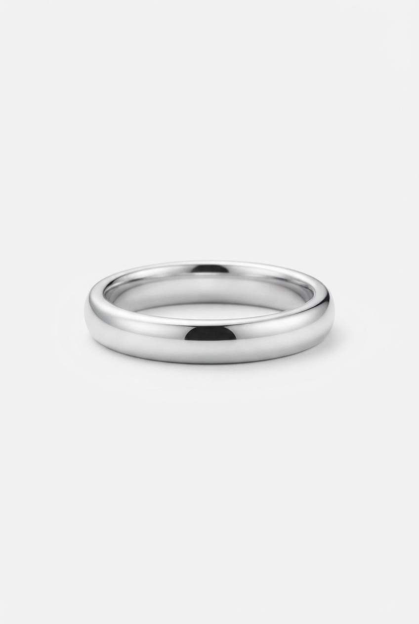 Moon Jewelry silver elven stacking ring product image