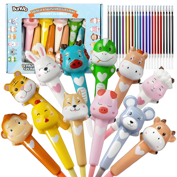12pk Squishy Pens