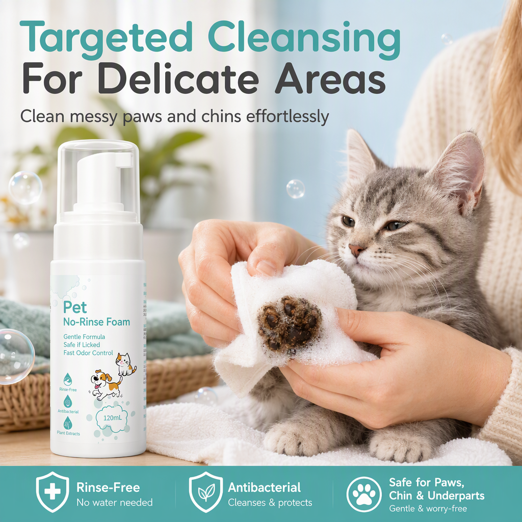 Target Messy Paws, Chins & Fur