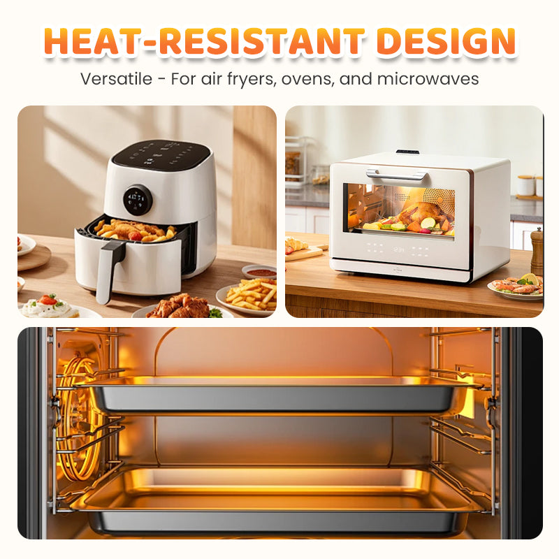 Reusable silicone air fryer liner