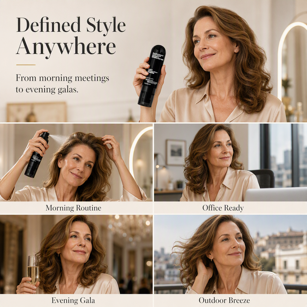Peach-Scented Volumizing & Setting Spray