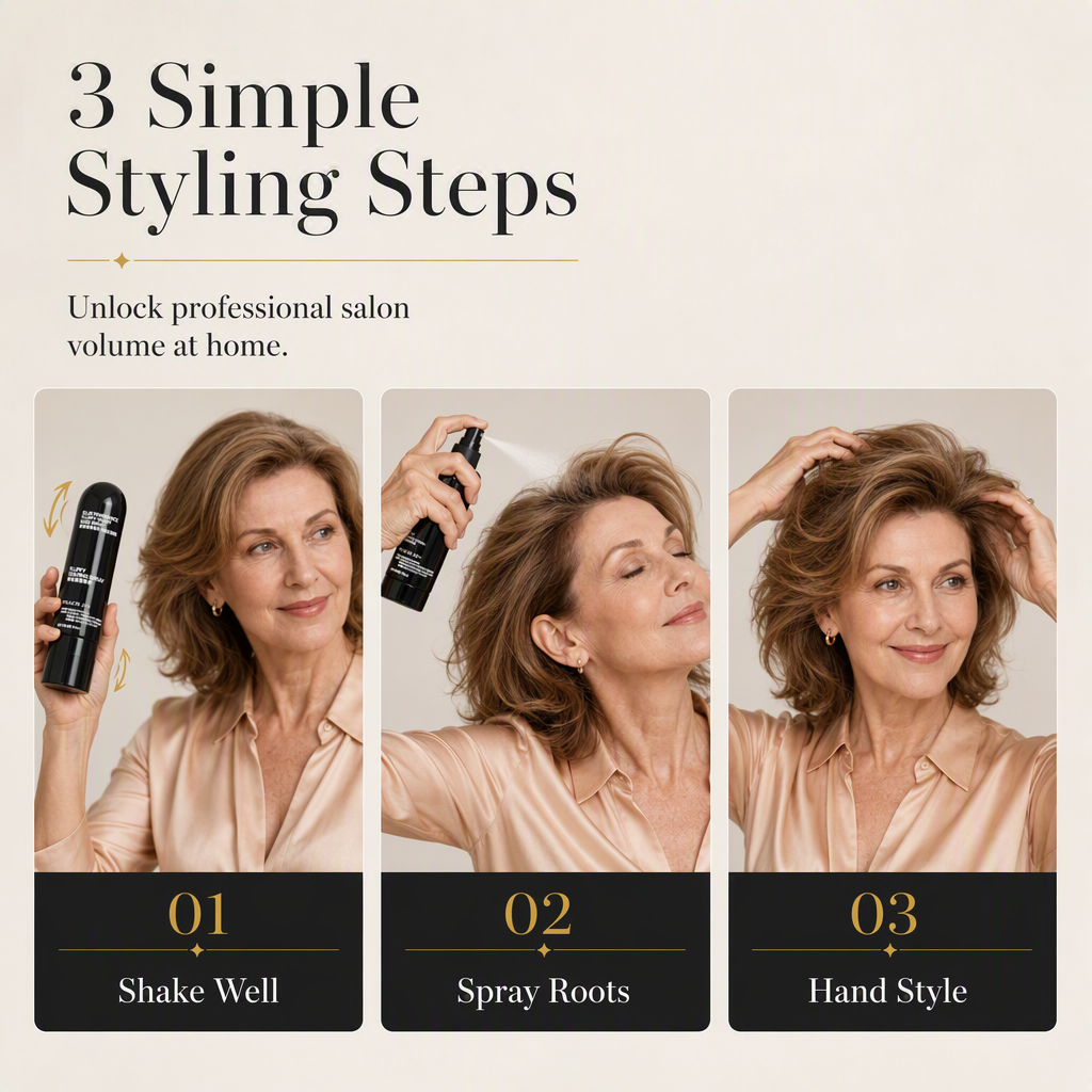 Peach-Scented Volumizing & Setting Spray