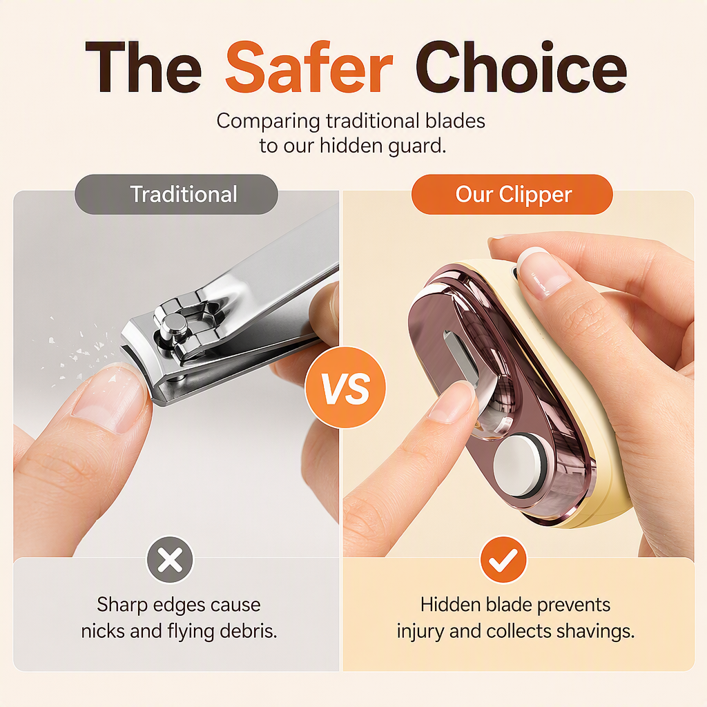 2-in-1 Electric Nail Clipper & Polisher