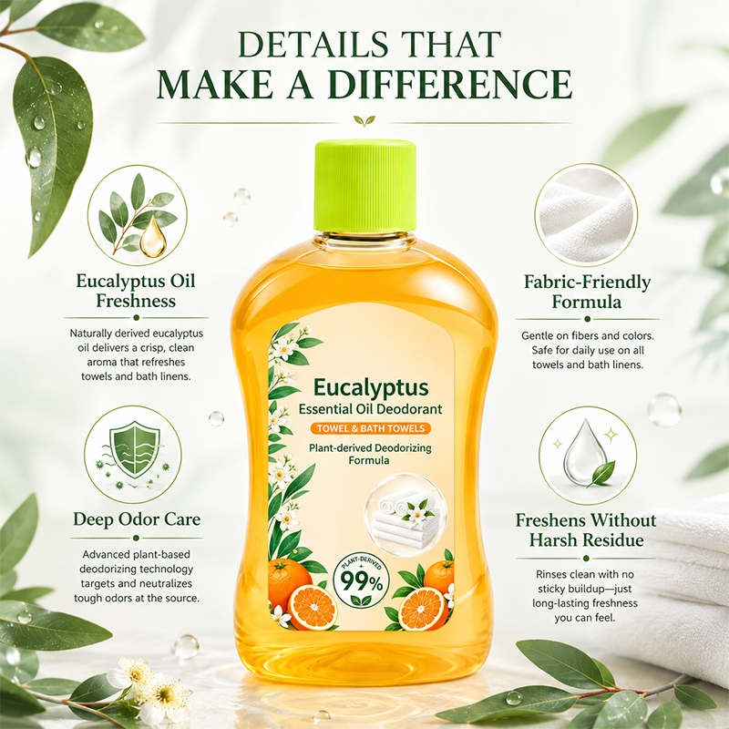 Removes Deep-Set Odors