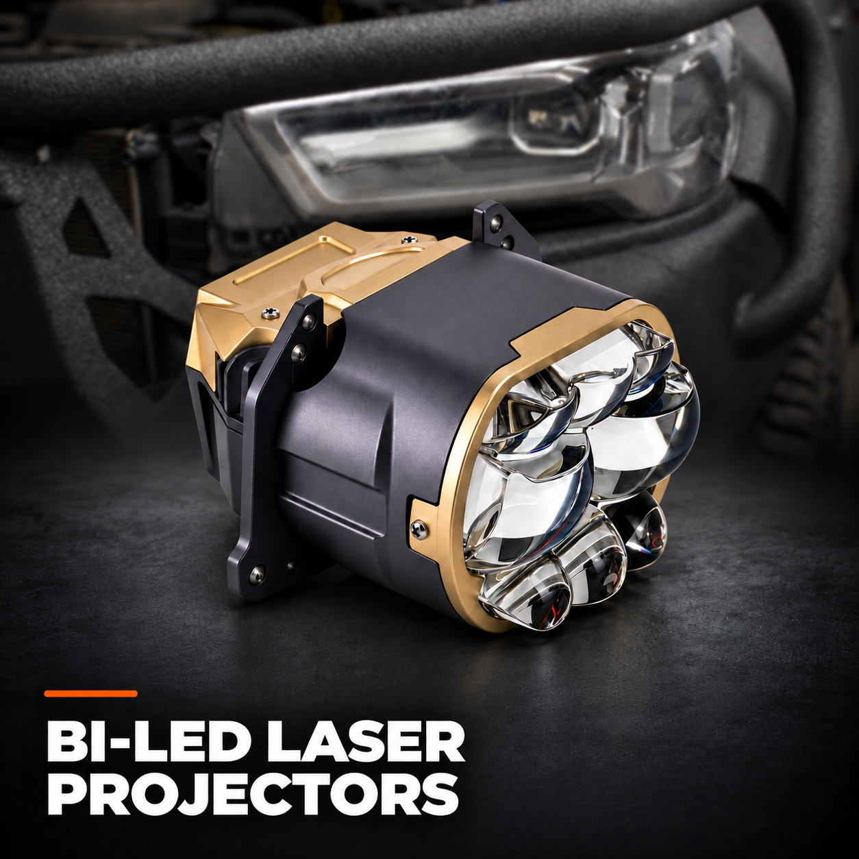 BI-LASER PROJECTOR HEADLIGHTS