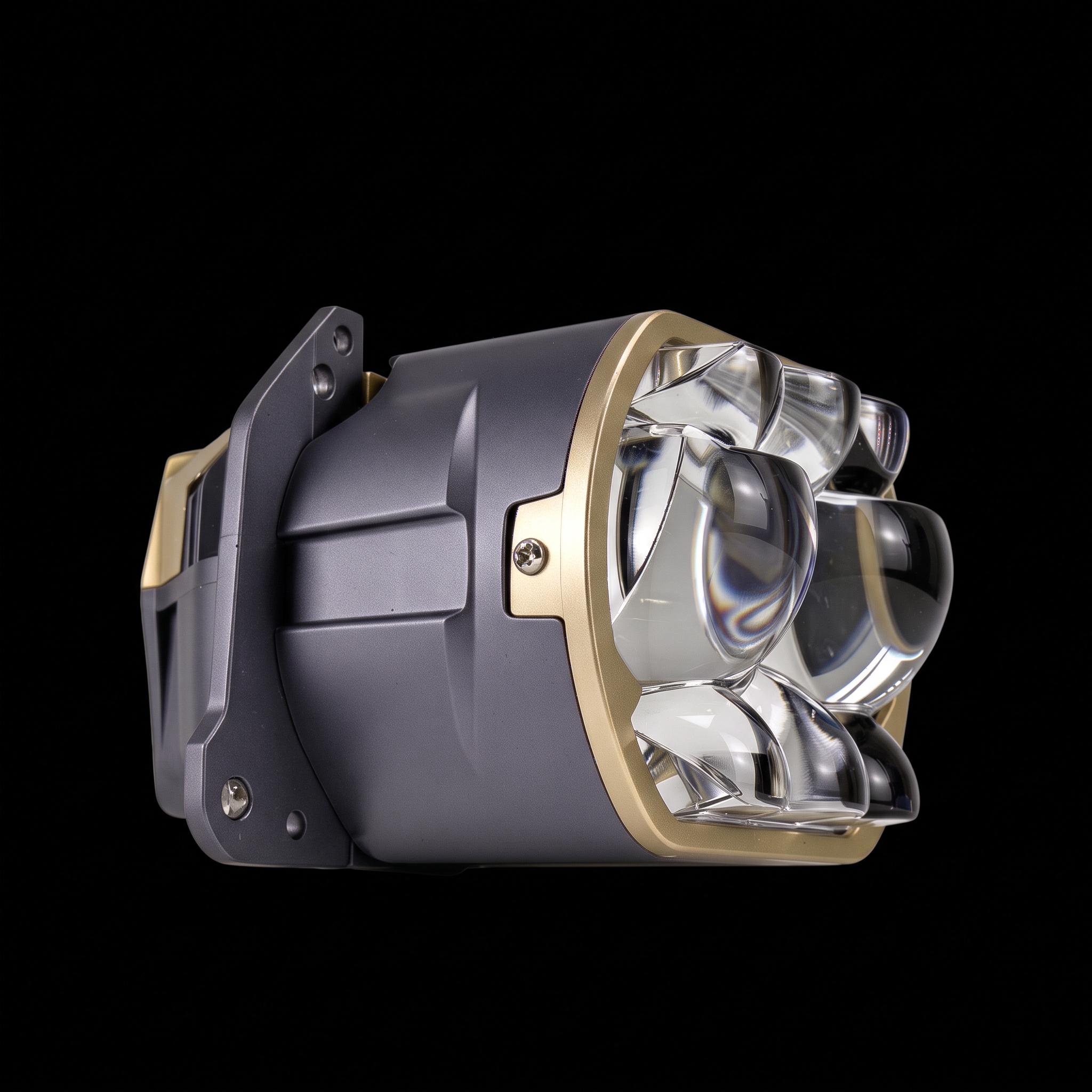 Matrix Bi-LED Headlight Projector Lens - [3.0 Inch] Multi-Beam High/Low Beam Retrofit Kit (Universal Fit)