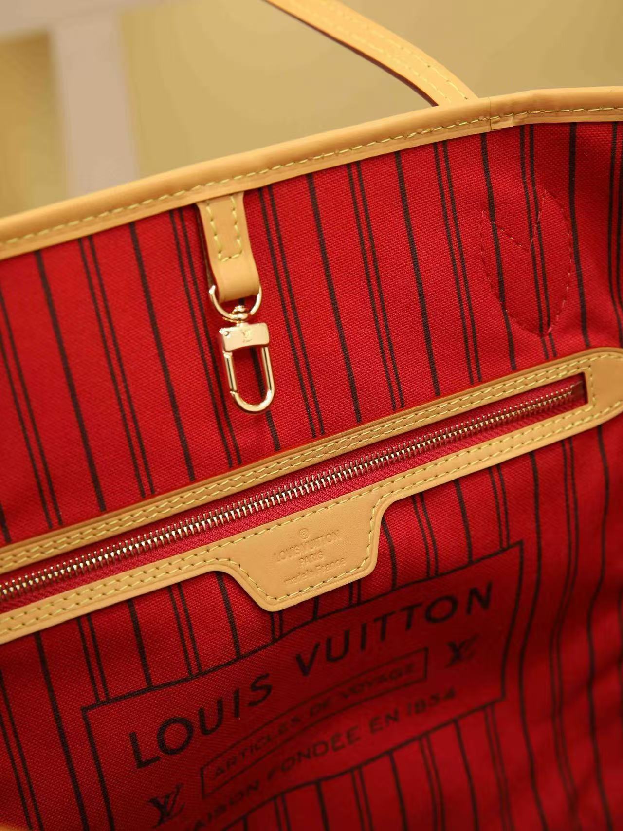 LOUIS VUITTON LV ネヴァーフル MM 日本店人気 No.1 通勤トート 学生 OL ママ万能バッグ M46987