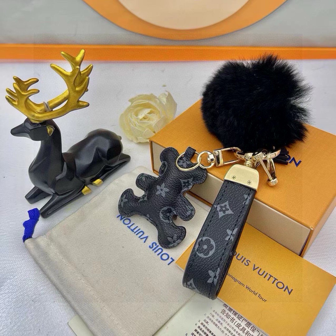 【LV旗艦店】ルイヴィトン LV バッグチャーム 鞄アクセサリー 上品 レディース おしゃれ カバン飾り