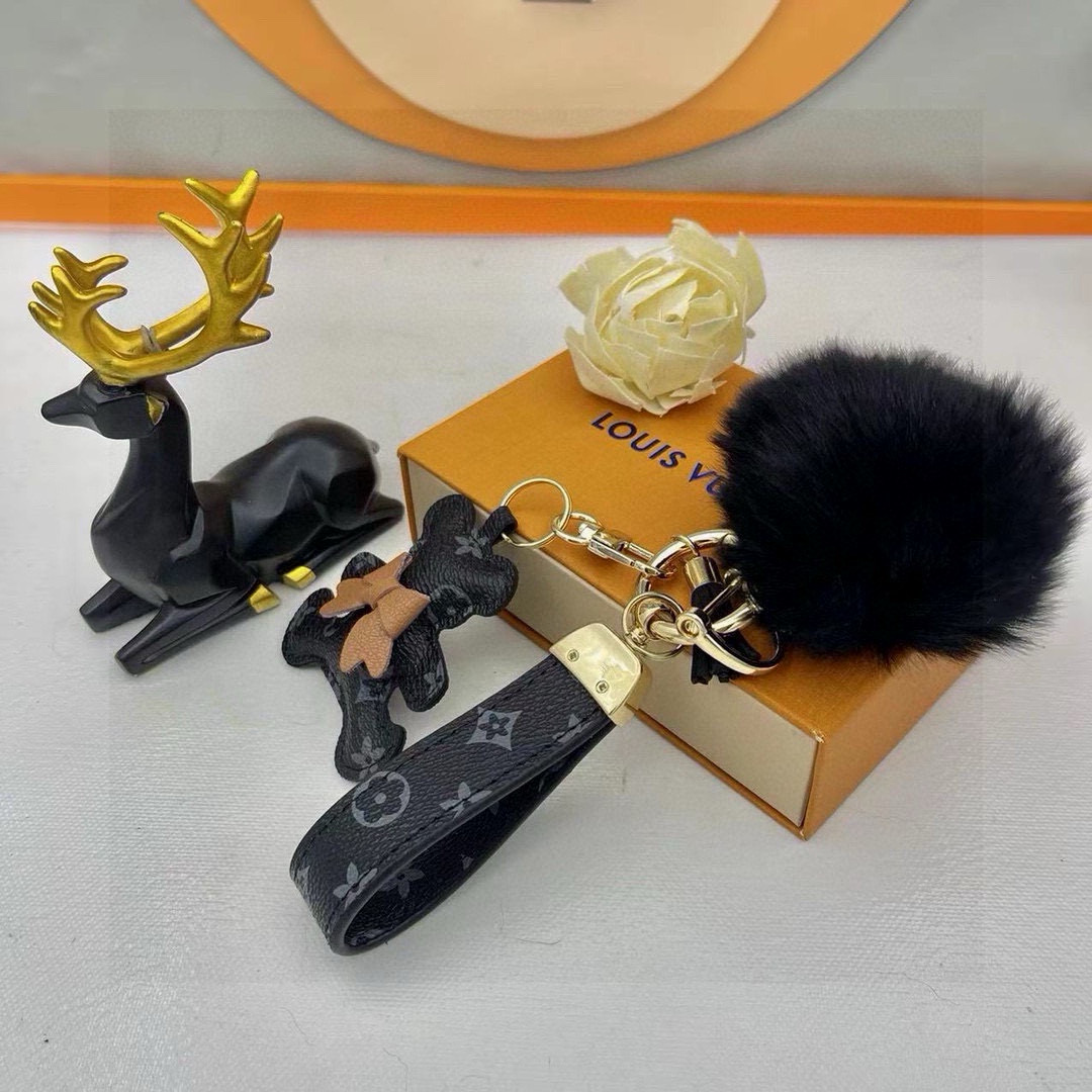 【LV旗艦店】ルイヴィトン LV バッグチャーム 鞄アクセサリー 上品 レディース おしゃれ カバン飾り