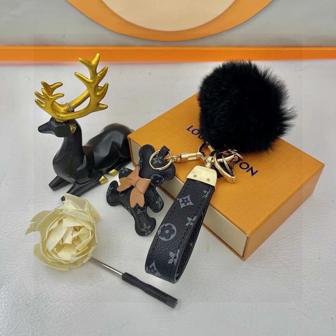 【LV旗艦店】ルイヴィトン LV バッグチャーム 鞄アクセサリー 上品 レディース おしゃれ カバン飾り