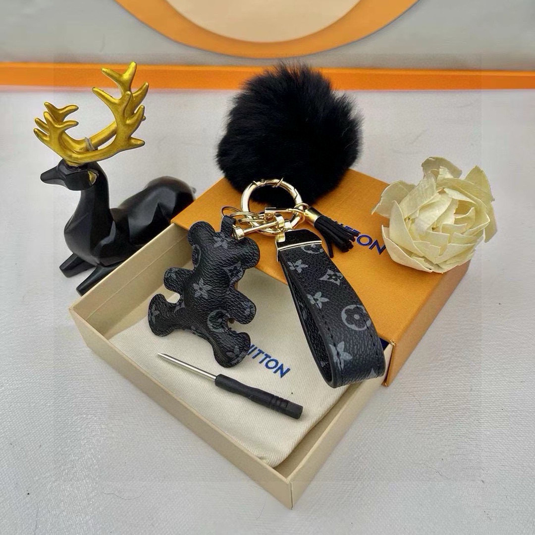 【LV旗艦店】ルイヴィトン LV バッグチャーム 鞄アクセサリー 上品 レディース おしゃれ カバン飾り