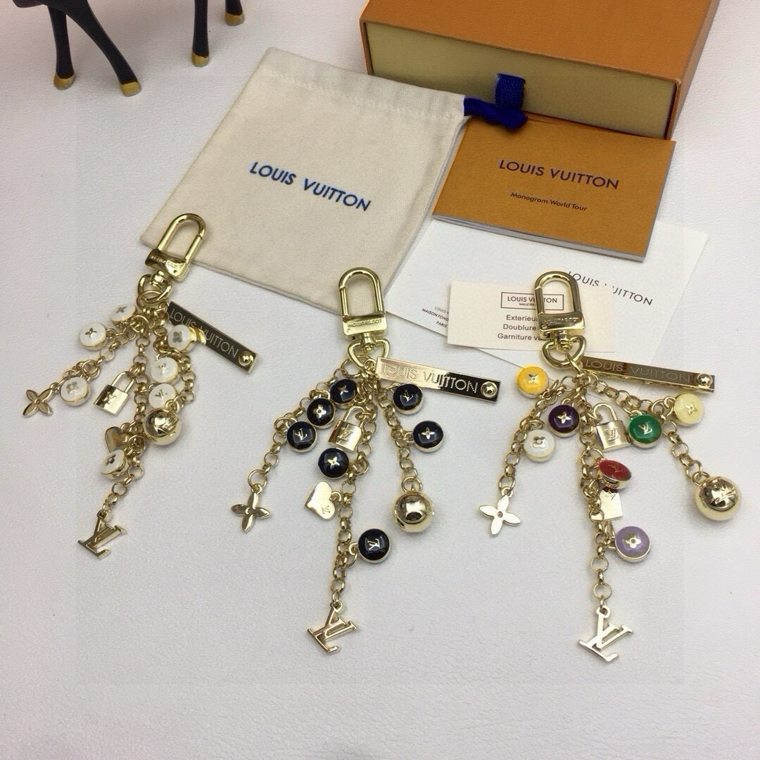 【LV旗艦店】ルイヴィトン LV バッグチャーム 鞄アクセサリー 上品 レディース おしゃれ カバン飾り M03459