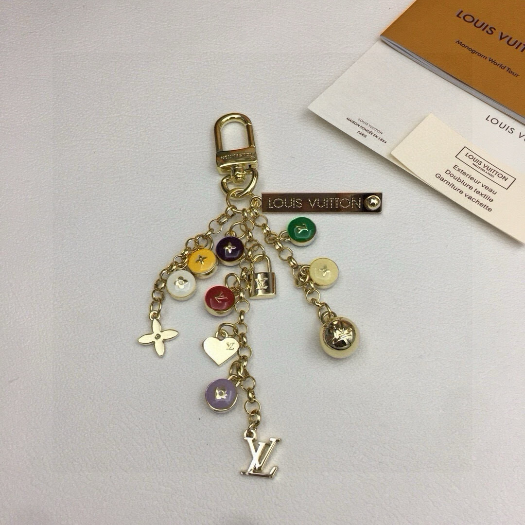 【LV旗艦店】ルイヴィトン LV バッグチャーム 鞄アクセサリー 上品 レディース おしゃれ カバン飾り M03459