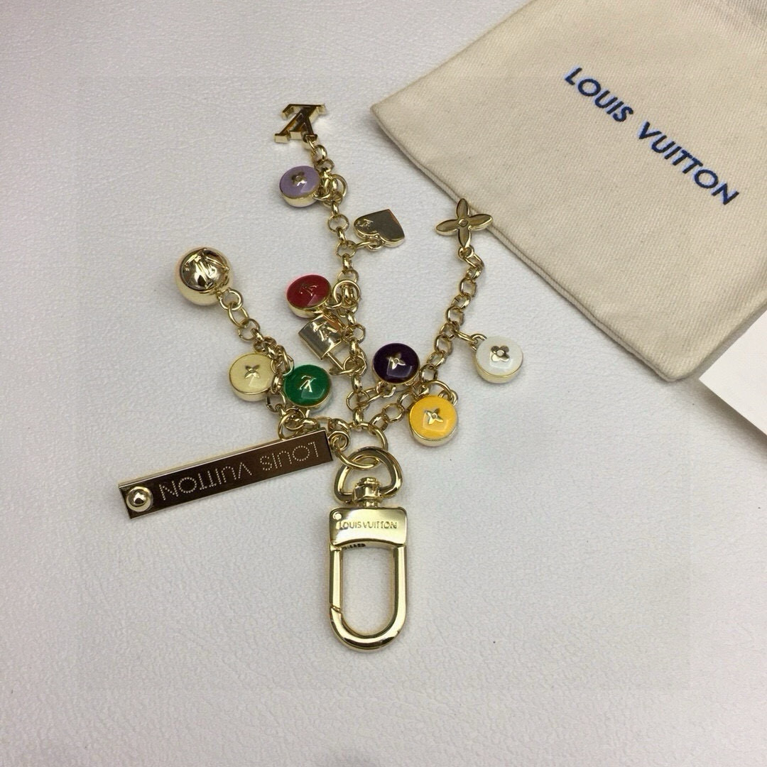 【LV旗艦店】ルイヴィトン LV バッグチャーム 鞄アクセサリー 上品 レディース おしゃれ カバン飾り M03459
