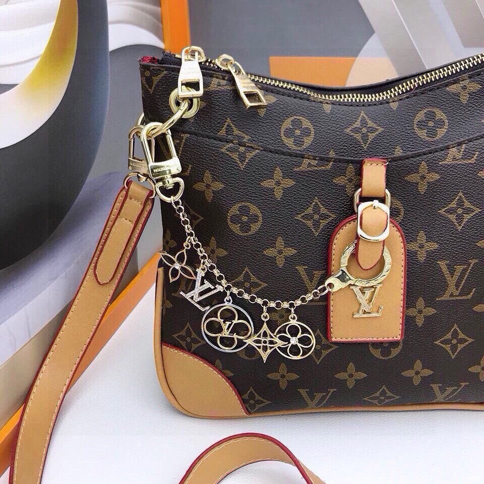 【LV旗艦店】ルイヴィトン LV フラワーチェーンバッグチャーム M68998