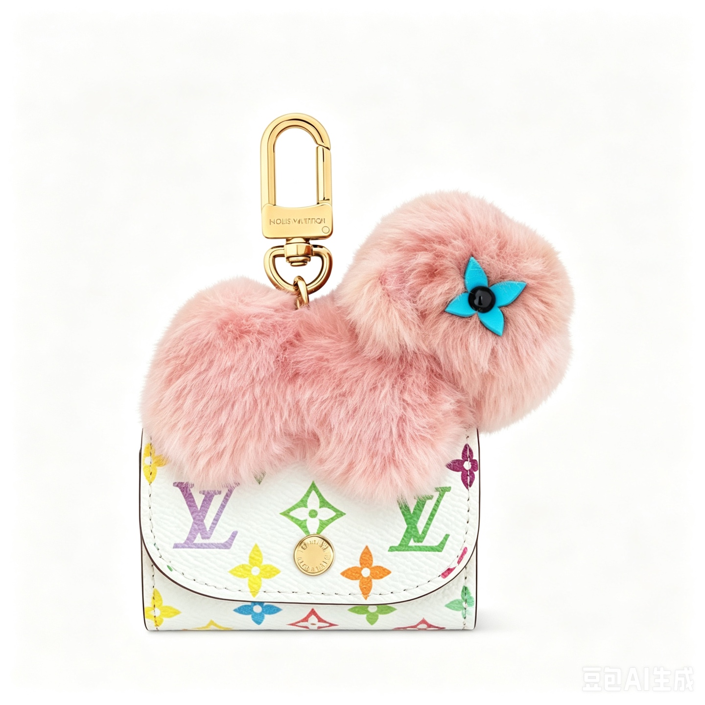 【LV旗艦店】ルイ・ヴィトン LV カピバラ ドール イヤホンバッグチャーム 2色展開、M02956