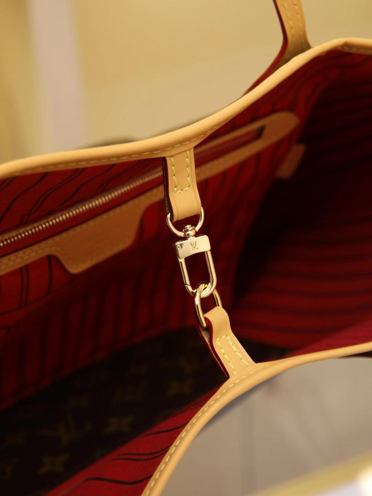 LOUIS VUITTON LV ネヴァーフル MM 日本店人気 No.1 通勤トート 学生 OL ママ万能バッグ M46987