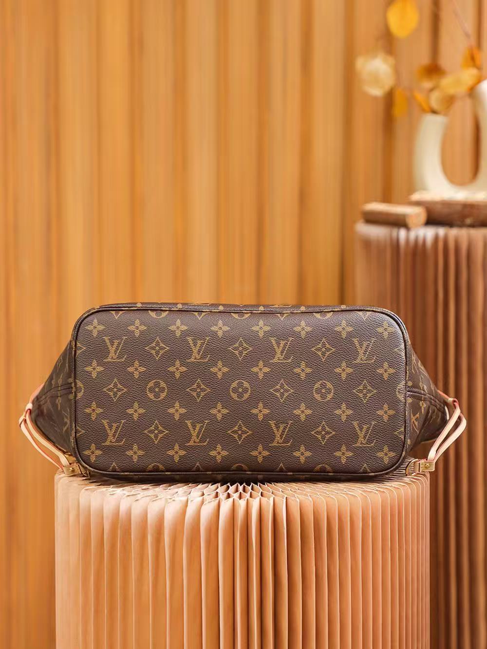 LOUIS VUITTON LV ネヴァーフル MM 日本店人気 No.1 通勤トート 学生 OL ママ万能バッグ M46987