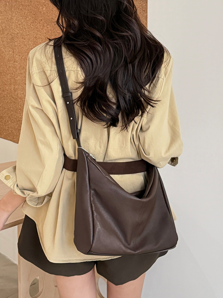 Slouchy Lambskin Hobo Bag