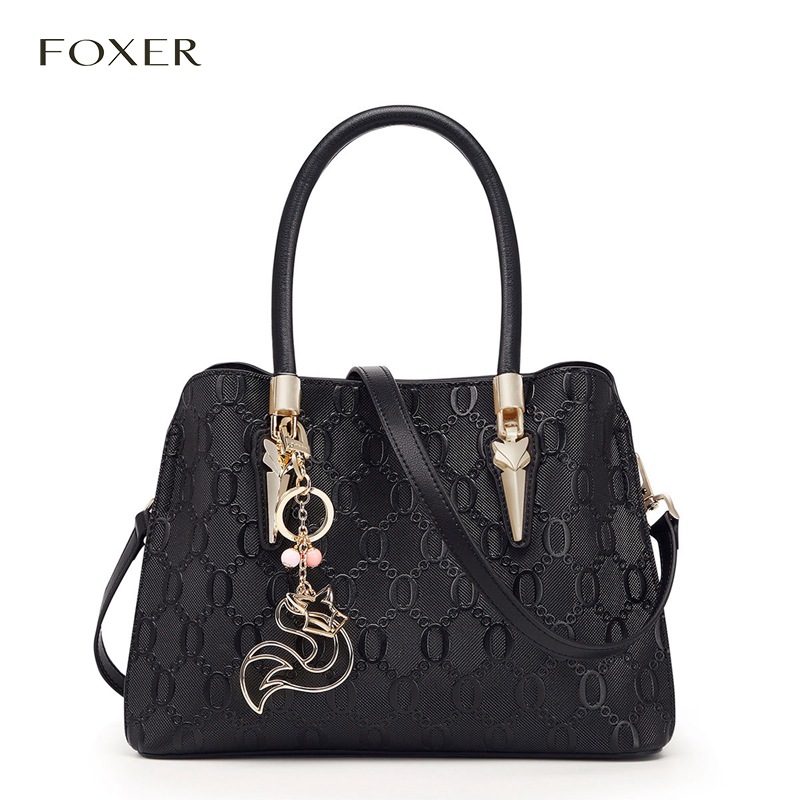 Monogram Jacquard Tote Handbag