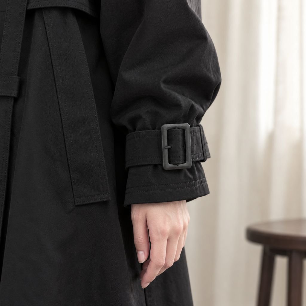 体型カバーに適した大きいサイズの春コート