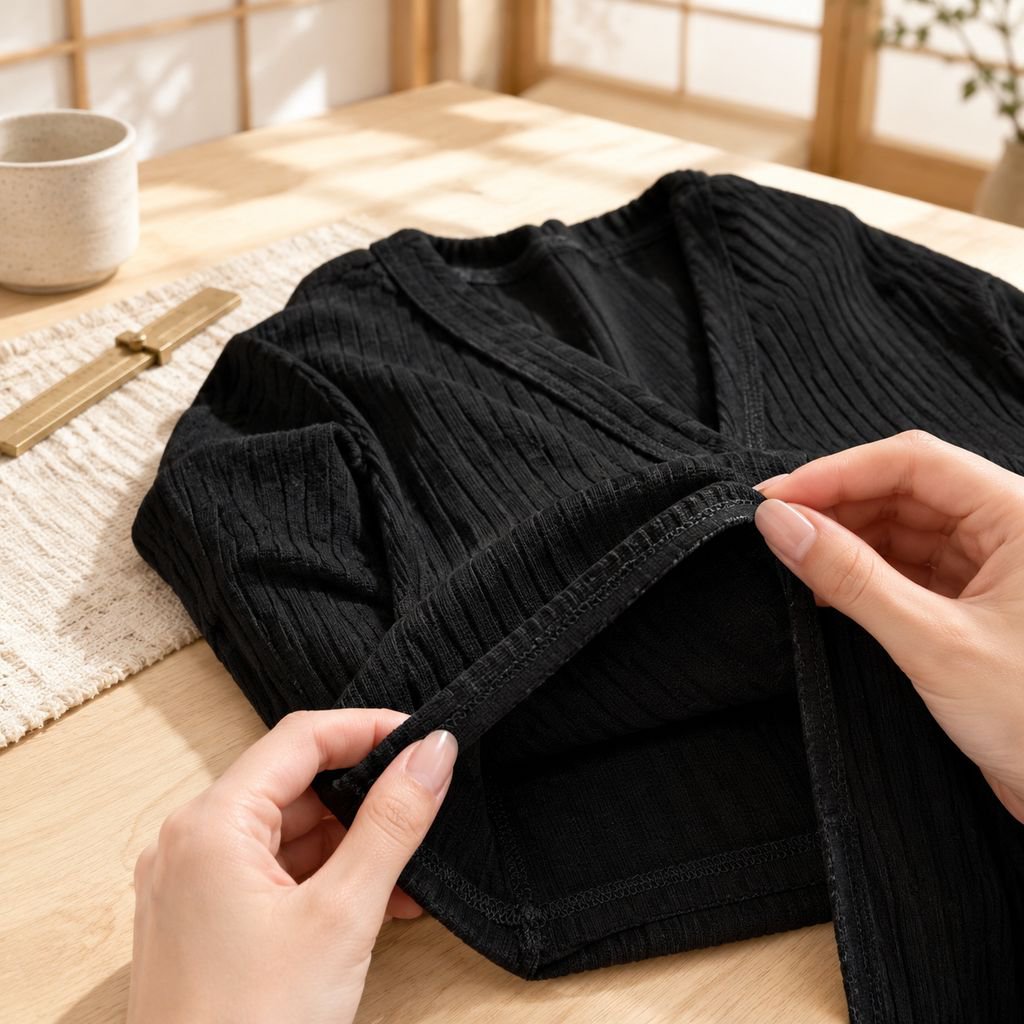 レトロスタイルの女性用ニットロングドレス