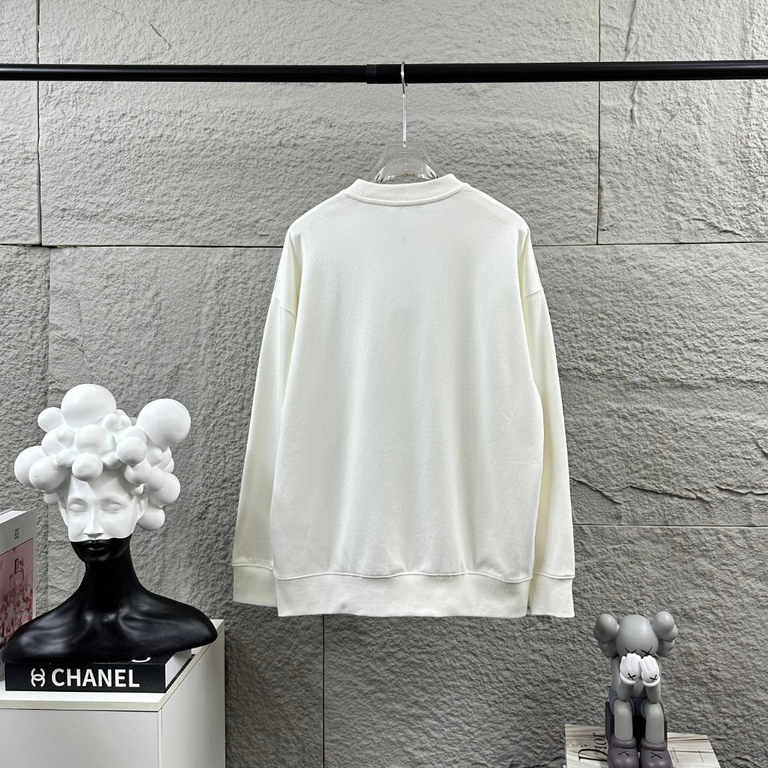 【HERMESالمتجر الرسمي】Hermès سويت شيرت بأكمام طويلة للجنسين عاد للتوفر بسبب الطلب الكبير!-BRAND OFF