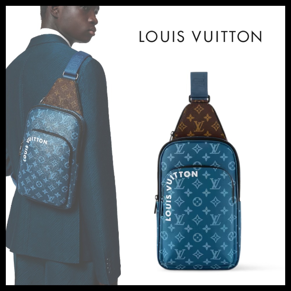 LOUIS VUITTON 新作 Louis Vuitton ボディحقيبة ショルダーحقيبة أزرق-BRAND OFF