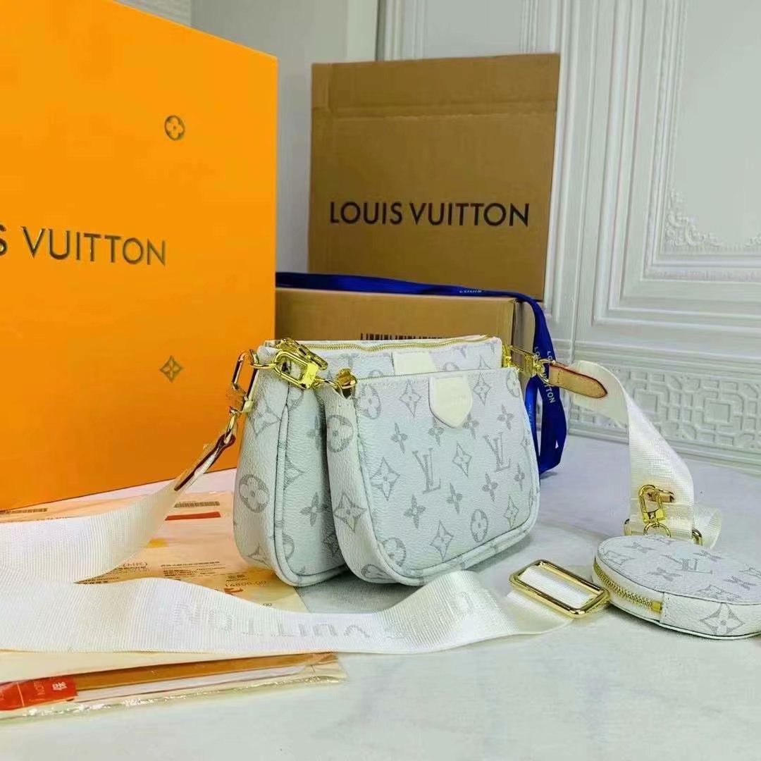 LOUIS VUITTON Louis Vuitton 3点セットのحقيبة-BRAND OFF
