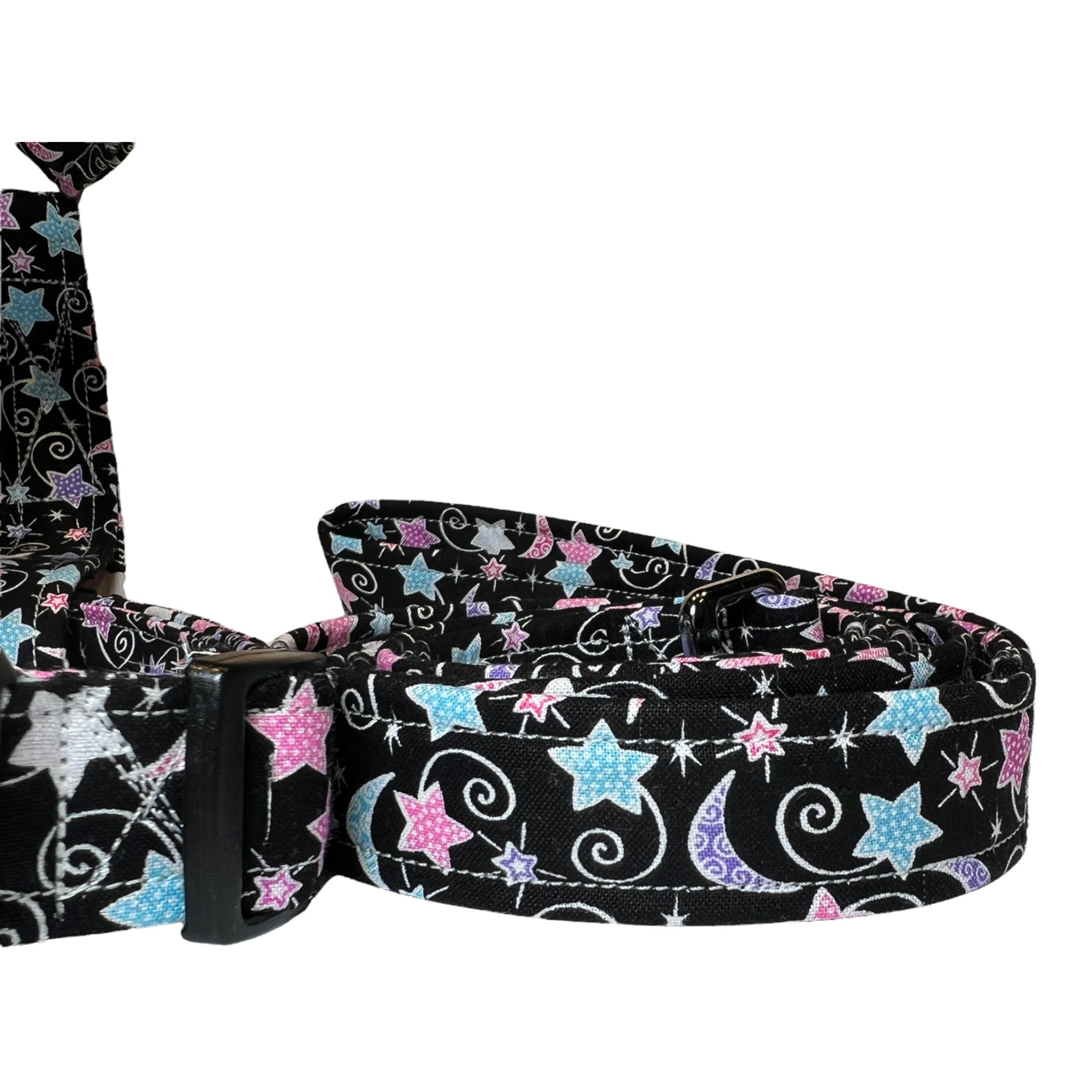 Celestial Dog Harness & Leash Set: Adjustable Pet Harness, step in or standard roman