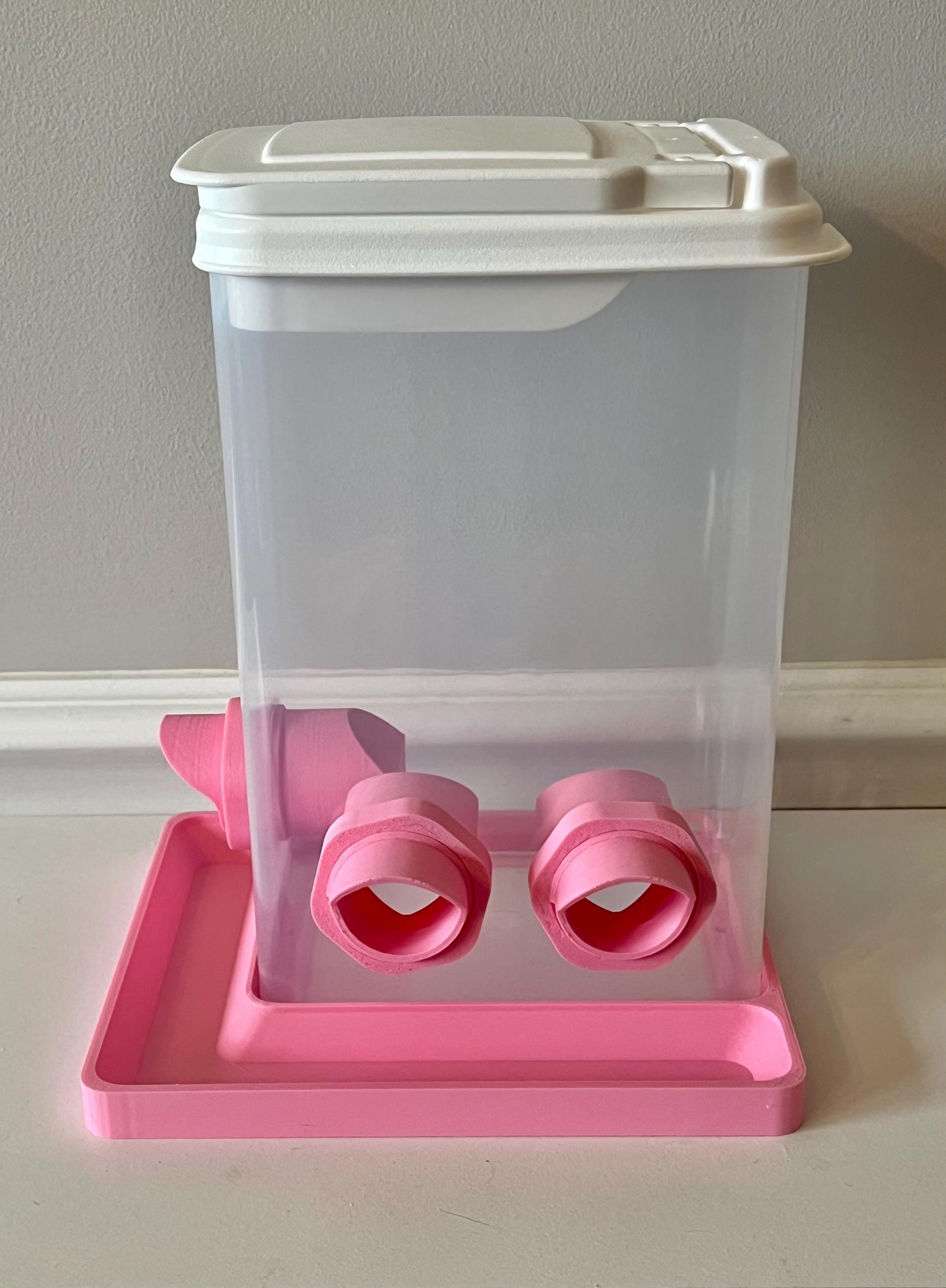 Quail and Chick No-Waste Feeder - 1.5 inch Ports