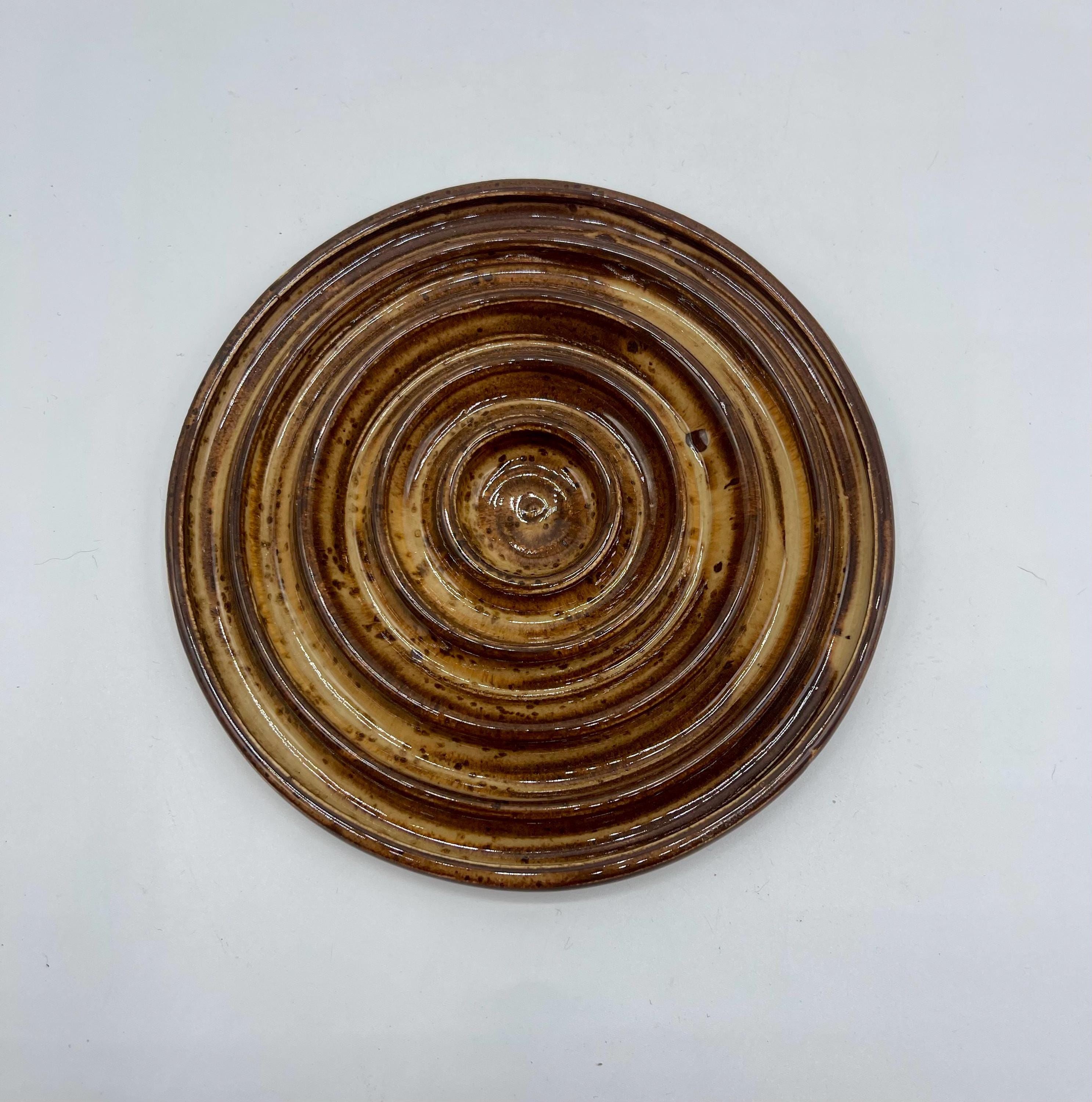 Handmade Ceramic Slow Feeder Bowl for Dogs and Cats