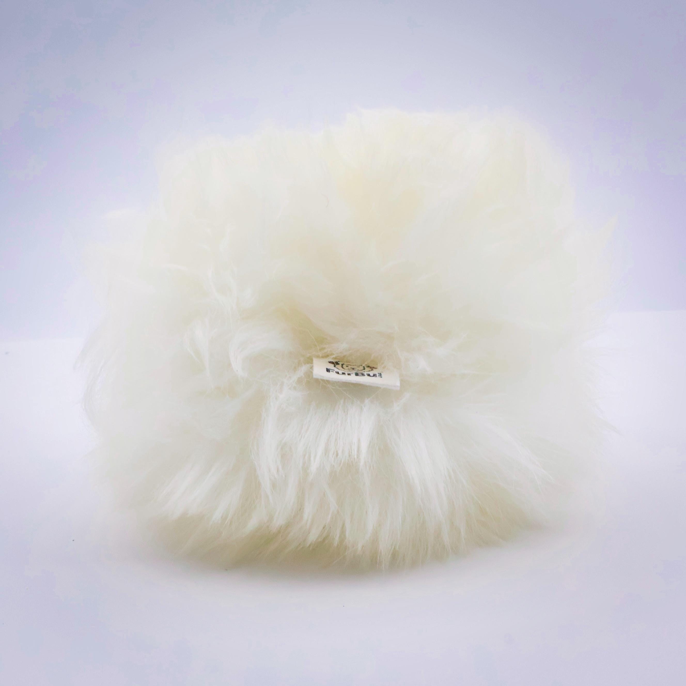 Natural Sheepskin Ball Toy for Dogs