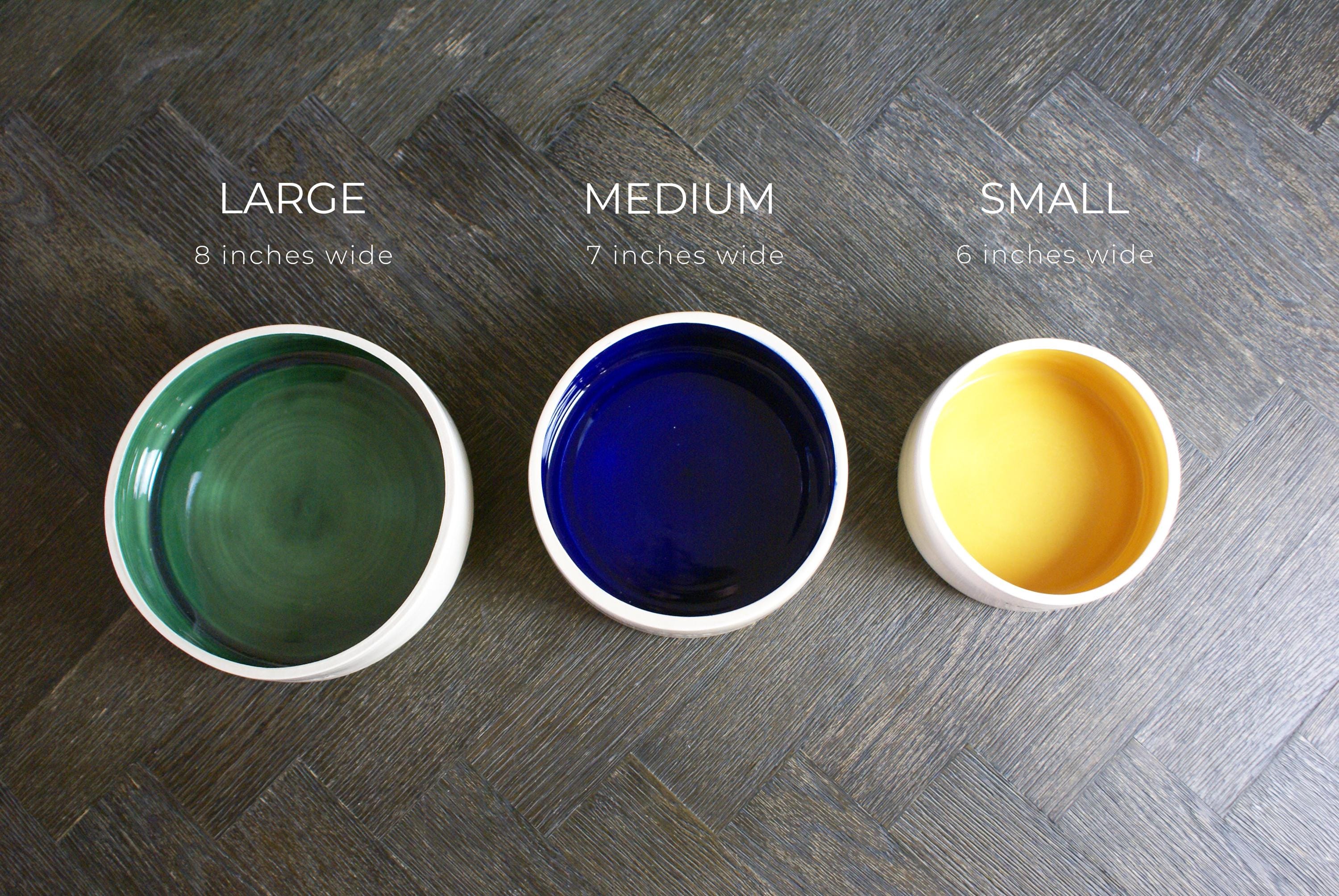Personalized Ceramic Pet Bowl