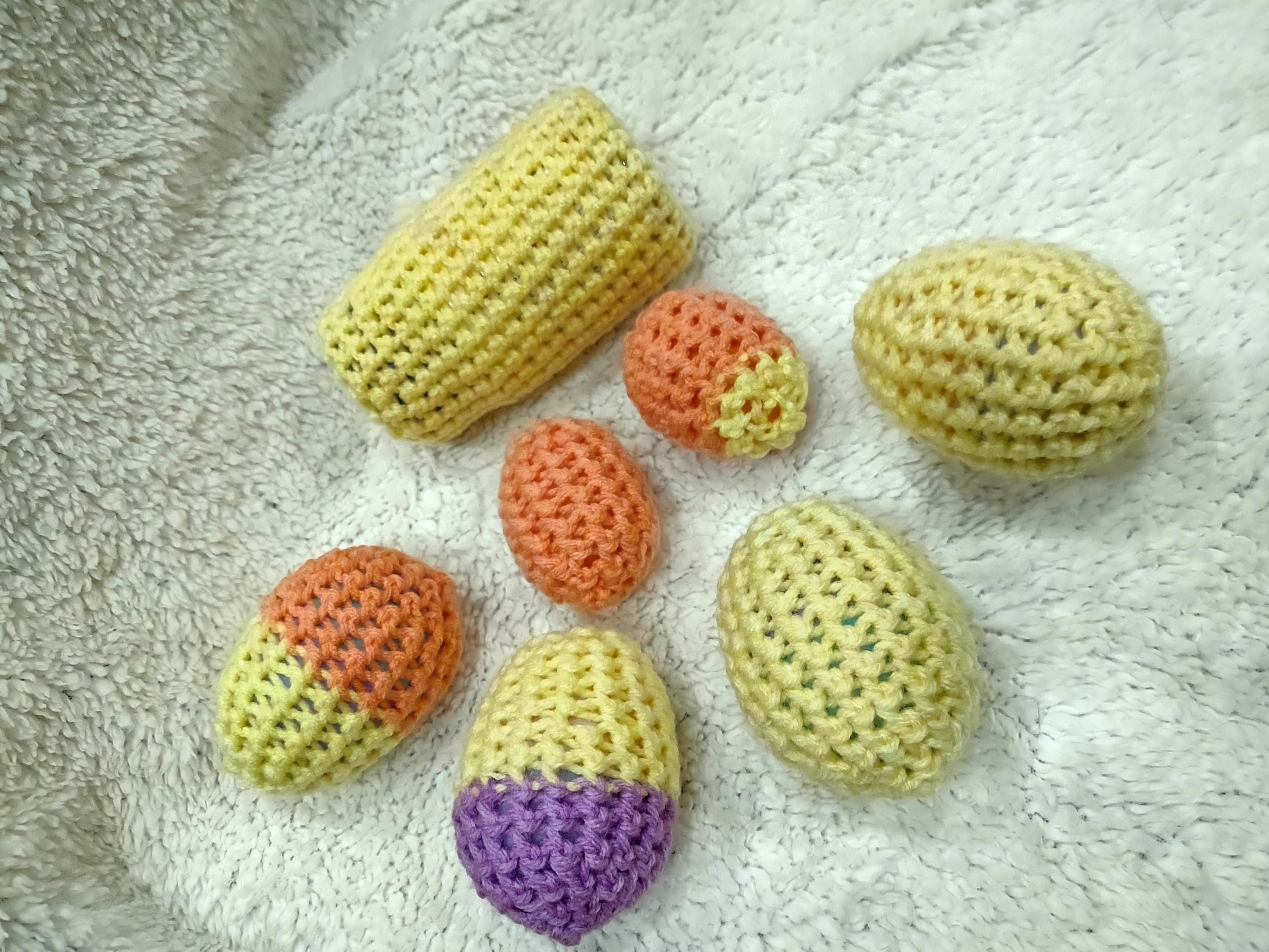 7 Piece Crochet Pet Ferret Toy Set