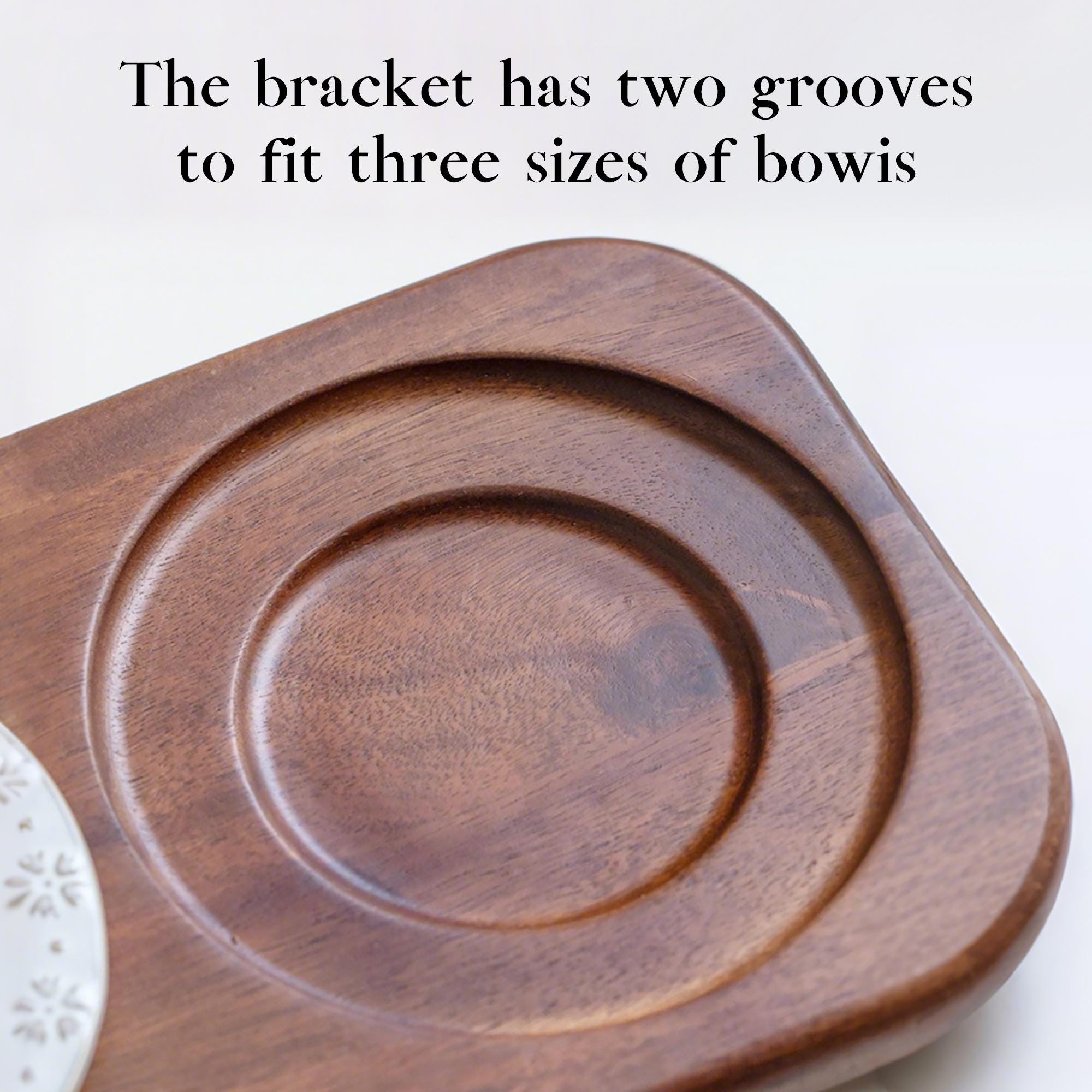 Personalized Pet Feeder Dog Bowl Set – Engraved Pet Name