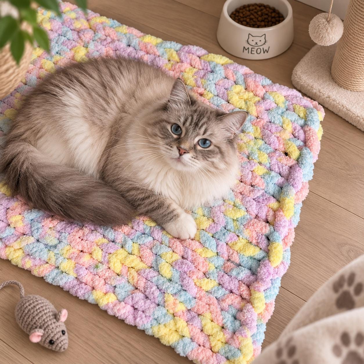 Chunky Chenille Pet Blanket