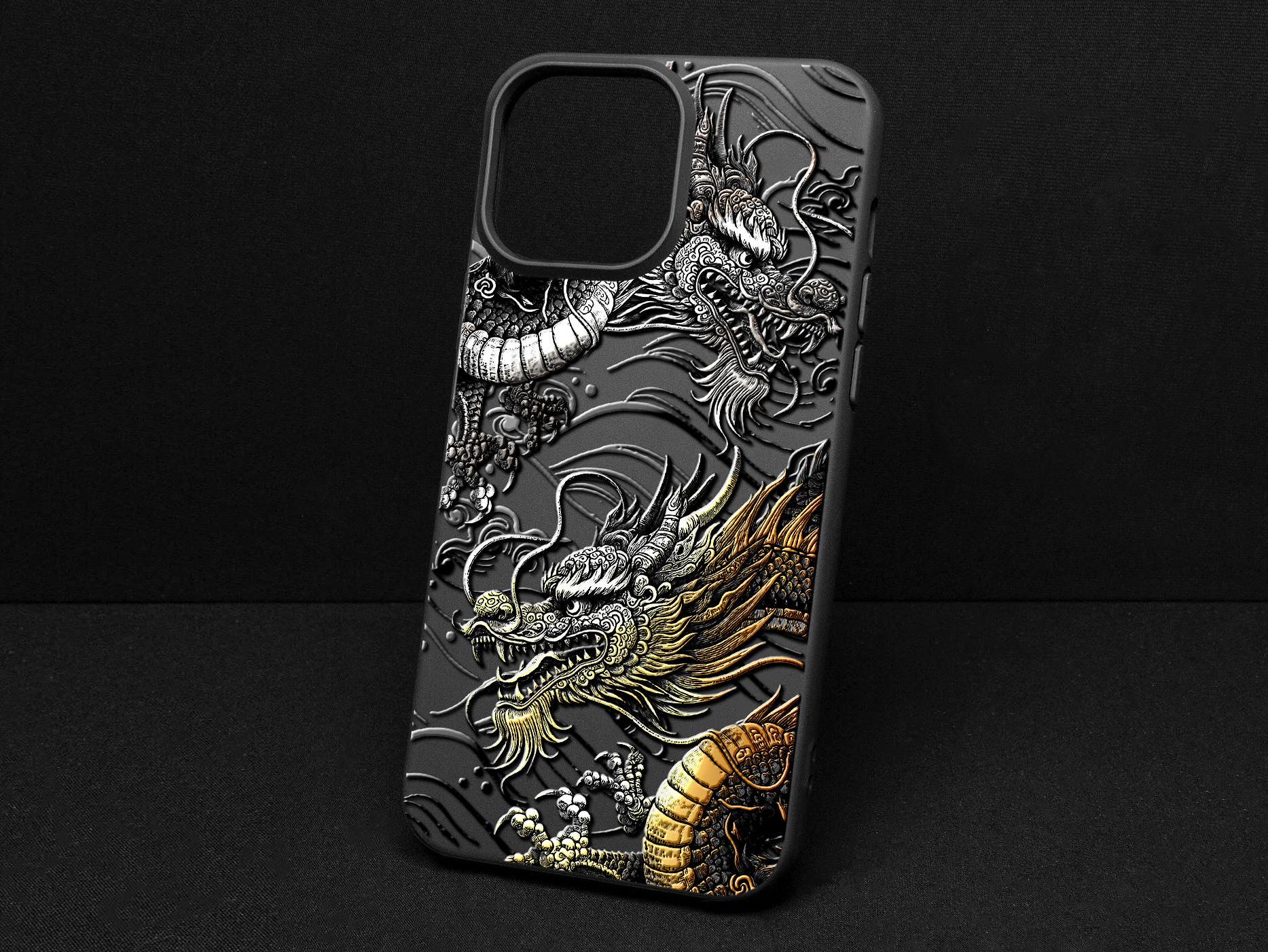 Dragon iPhone Case: Japanese Anime Manga phone case