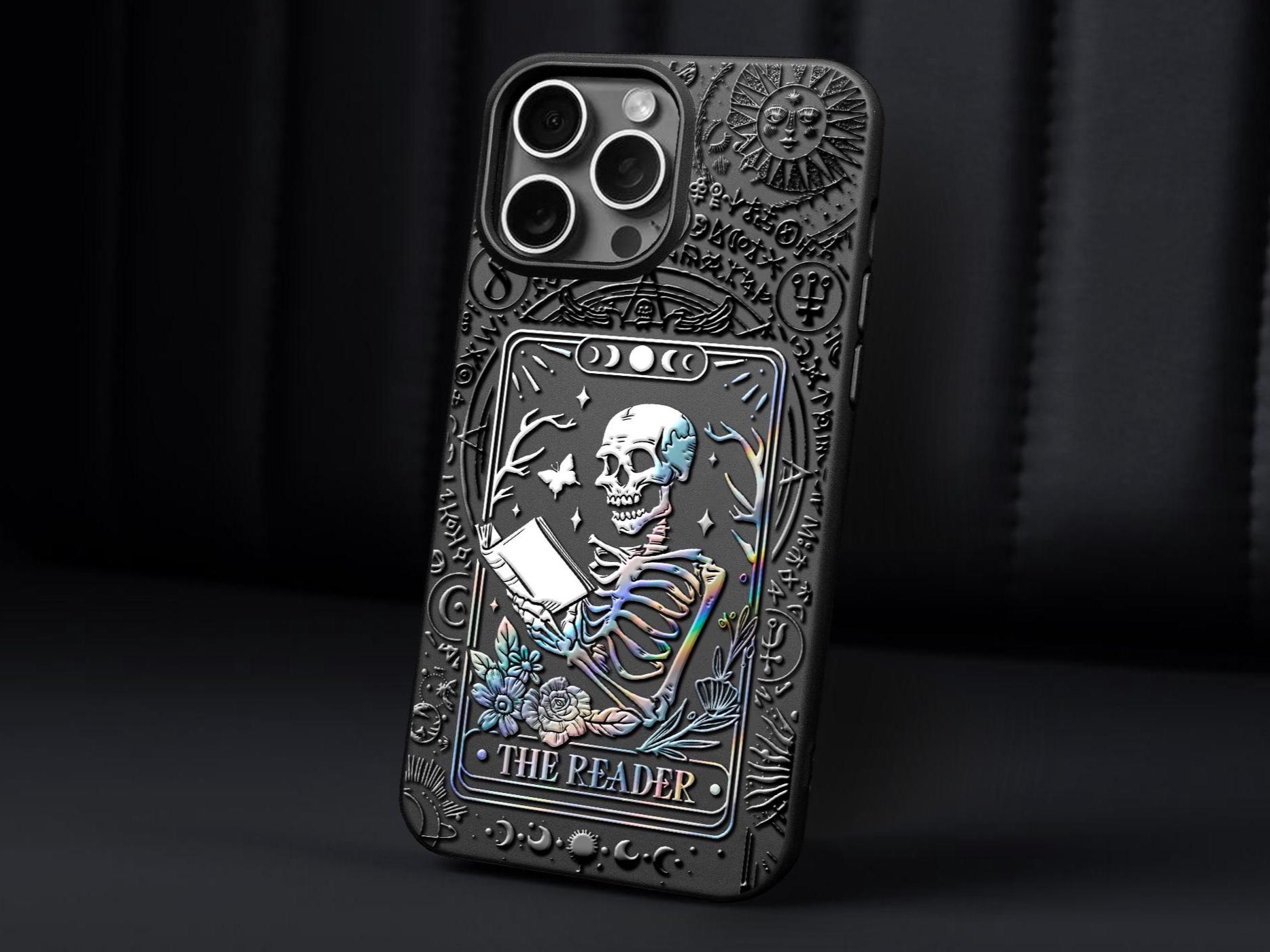 The Reader Tarot Card Phone Case