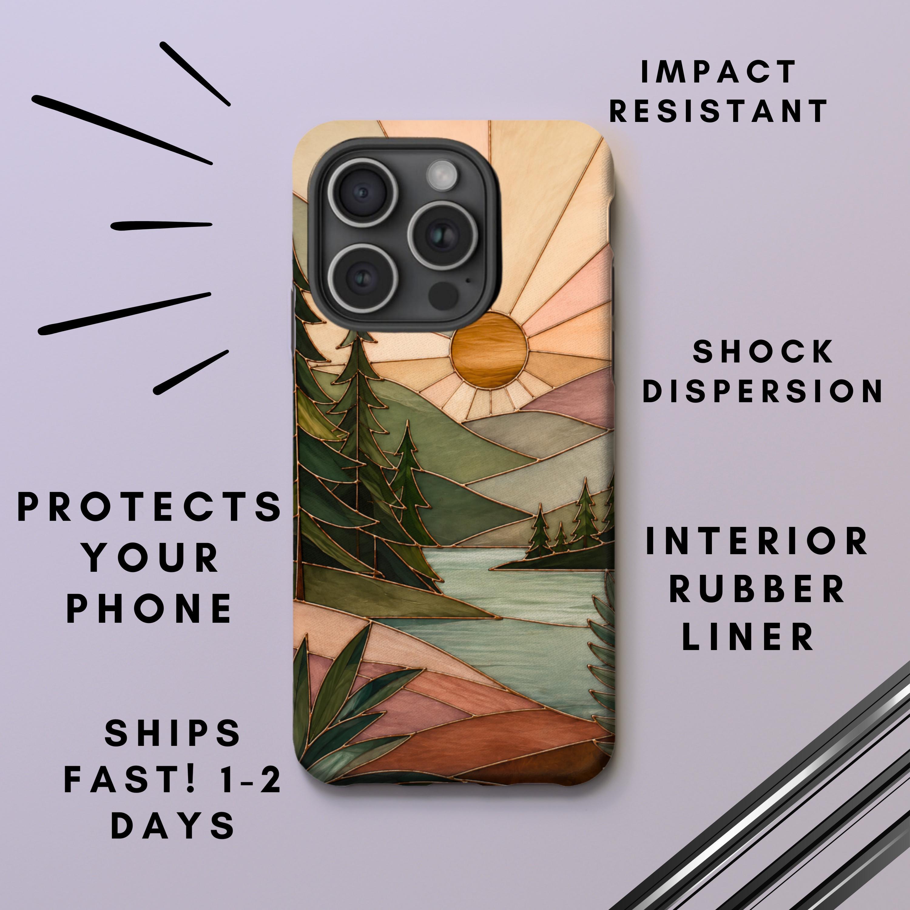 Stained Glass Phone Case for iPhone, Galaxy, Pixel