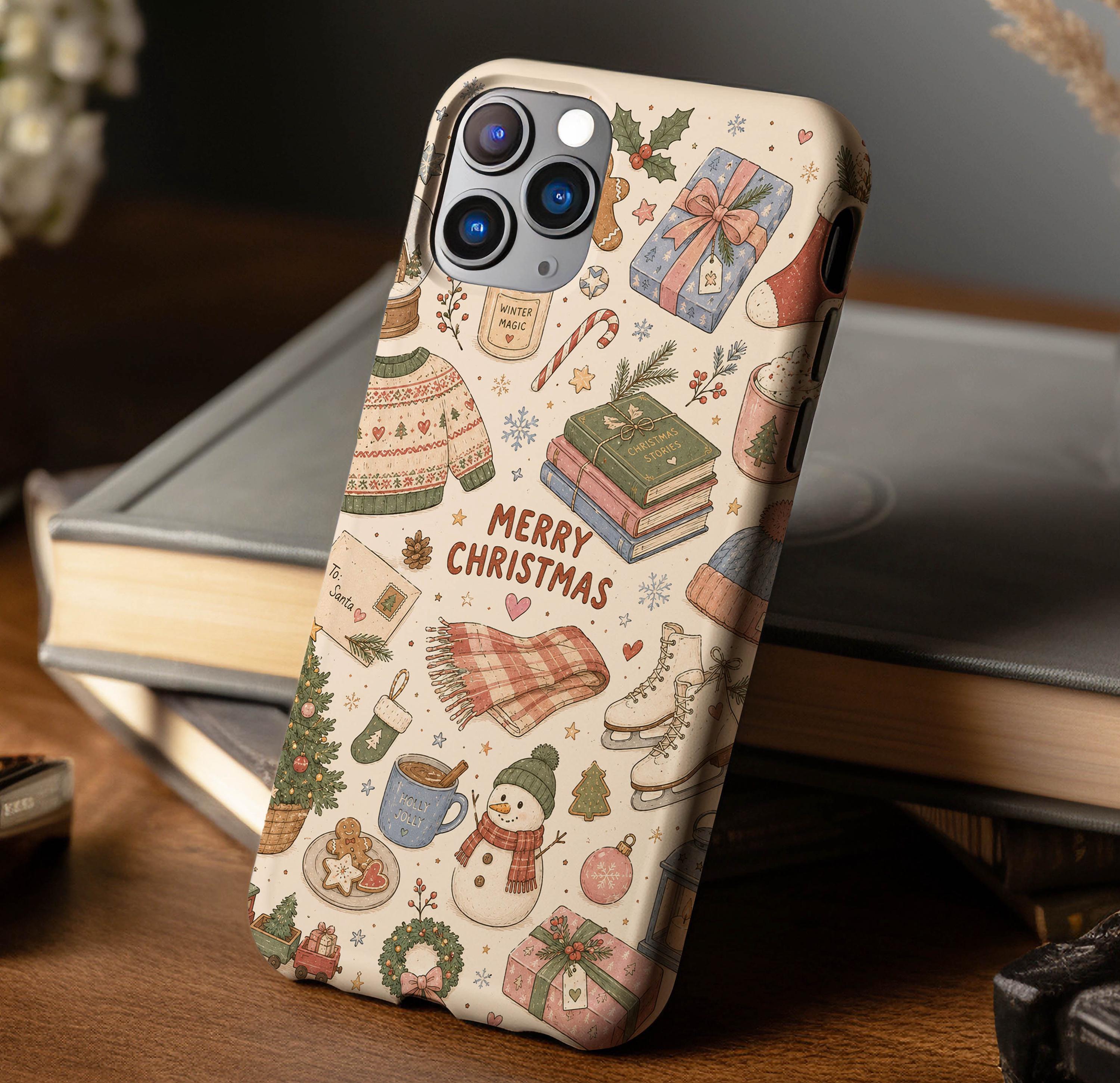 Christmas Mix Phone Case for iPhone 17e 17 16e 16 15 14 13 12 MagSafe Samsung Galaxy S26 S25 S24 S23 S22 Pixel 10