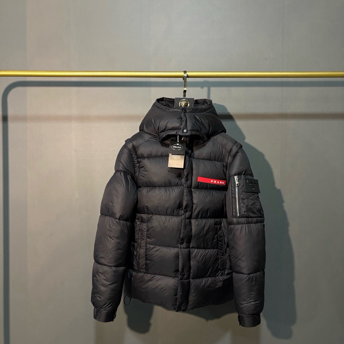 连帽羽绒棉服加厚保暖防风外套男
