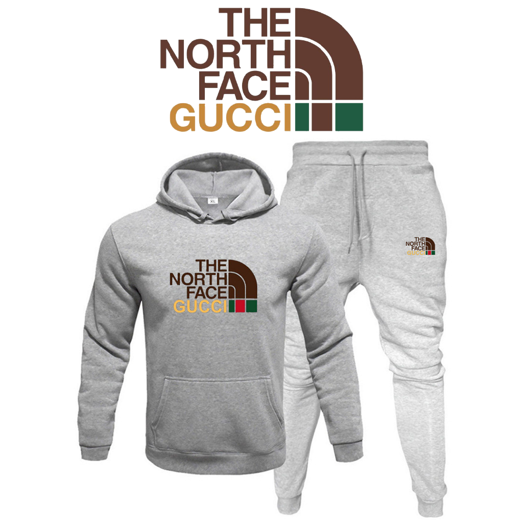 【THE NORTH FACE×GUCCI聯名】潮流運動套裝！！ [中性]