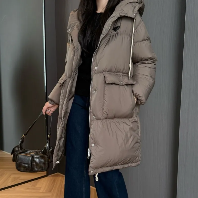 『S-L』提升美麗度 經典高品質 保暖 防風 顯瘦效果 百搭羽絨外套