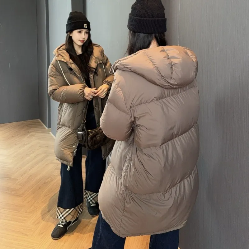 『S-L』提升美麗度 經典高品質 保暖 防風 顯瘦效果 百搭羽絨外套