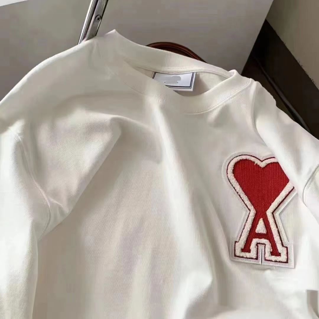 兩色可選 新品 簡約 好穿 時尚 品質滿分 刺繡 韓系 男女通用 T恤